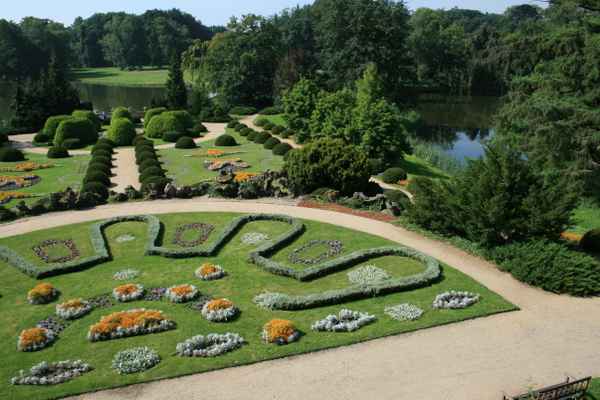 Wiesenburg, Schloßpark