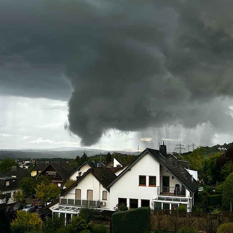 drohender Tornado