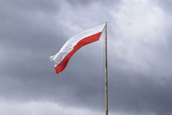 Eine Tiroler bzw. Südtiroler Flagge weht im Wind!