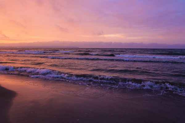 Ostsee Sonnenuntergang Prora