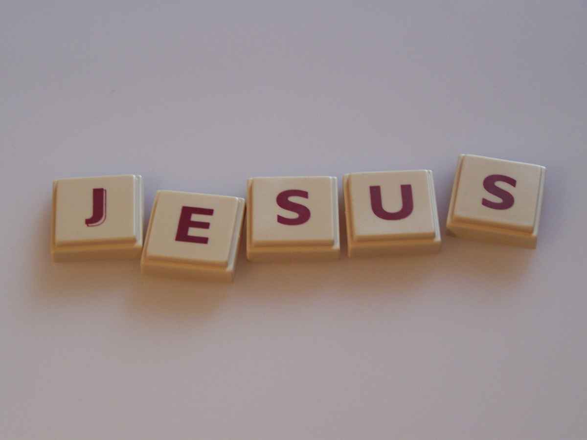 Wortbild Jesus