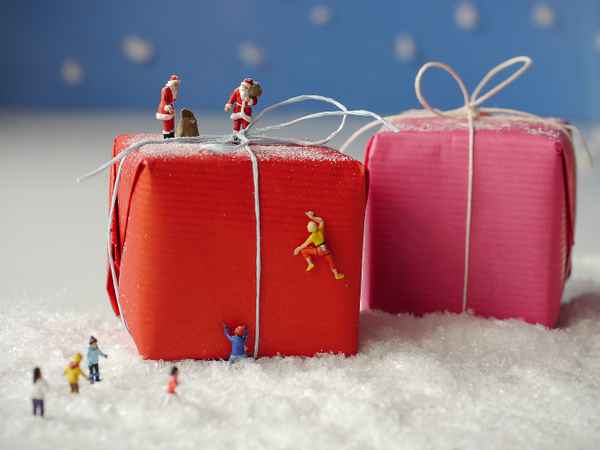 irgendwie werden die Geschenke jedes Jahr größer . . .