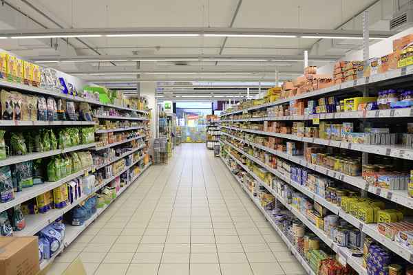 Supermarkt - Supermarktregale