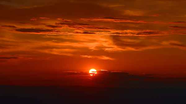 Sonnenuntergang am 28.4.2014