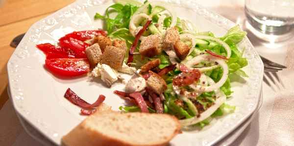 Ein knackiger Salat
