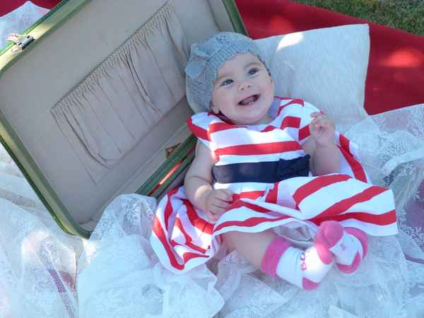 Baby möchte verreisen