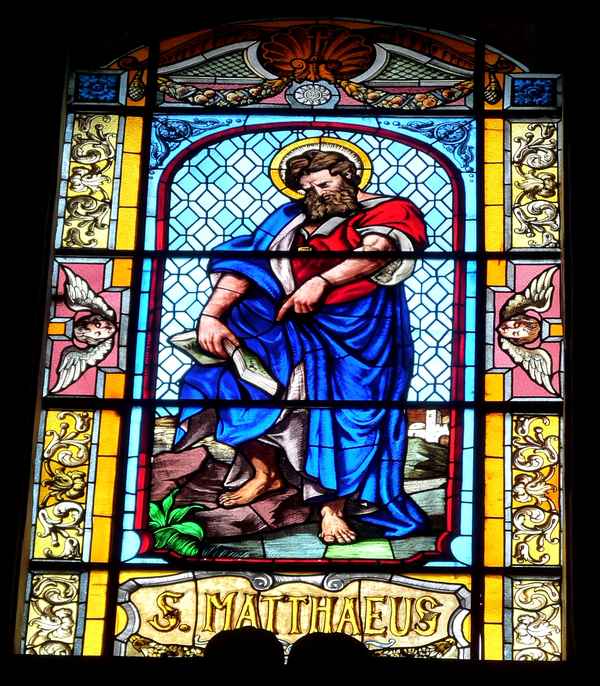 Apostel-Fenster in Lecce (Italien)