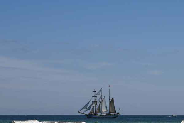 Segler auf der Ostsee