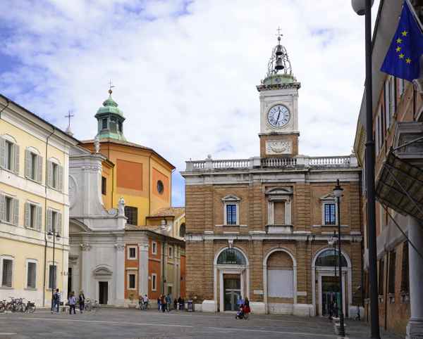 Ravenna, Piazza del Popolo, Emilia Romagna, Italien