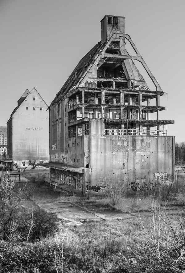 Hafen Speicher von Leipzig