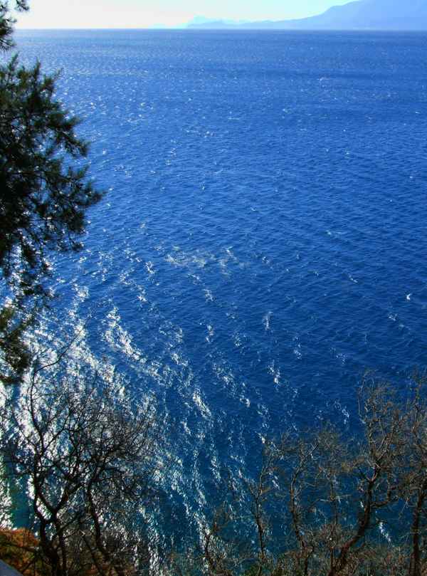 Steilküste mit Meerblick