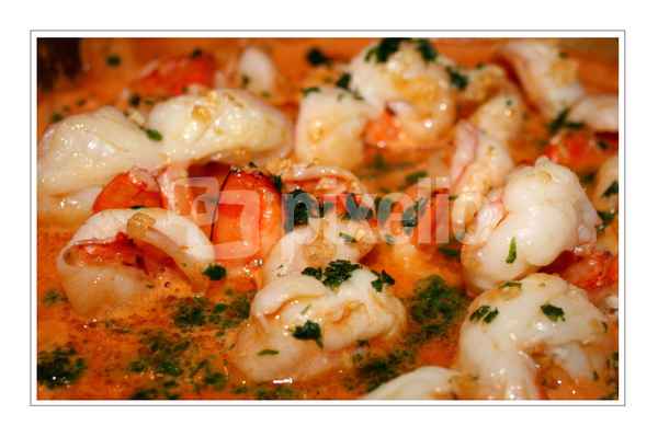 Garnelen in Tomatensauce