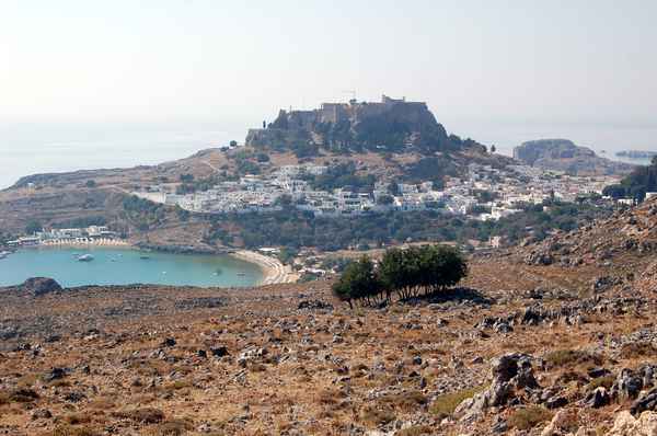 Lindos mit Naturhafen