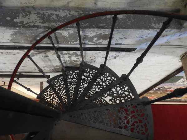 Nostalgische Wendeltreppe