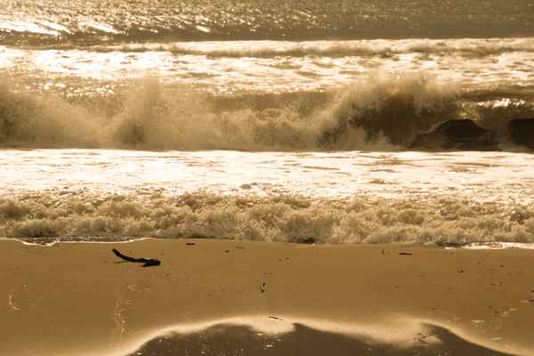 stürmische See (beige,quer) 2