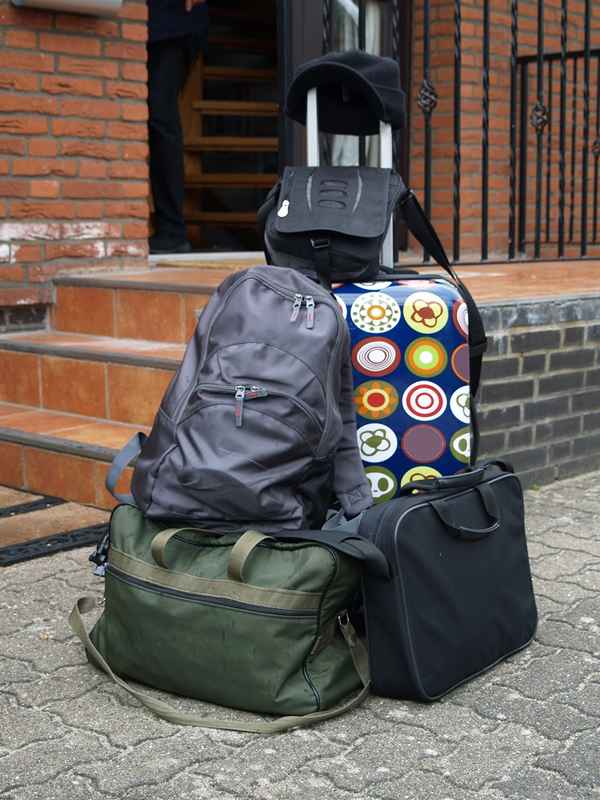 Gepäck - nur das Nötigste...