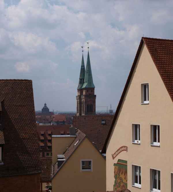 Burgblick zu St. Sebald