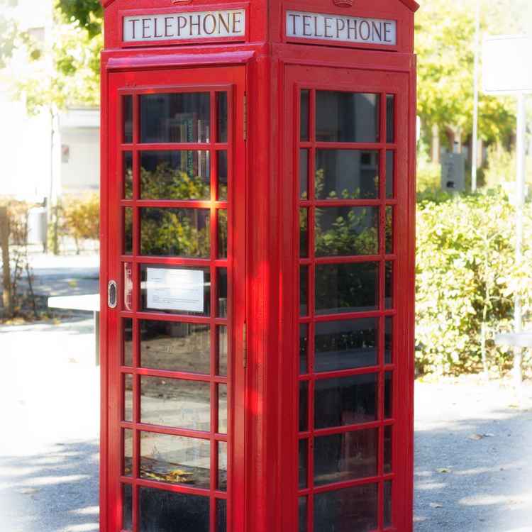 Englische Telefonzelle