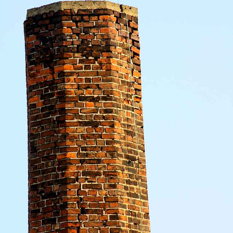 Schornstein aus Backstein