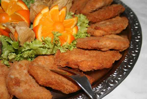 Schnitzelplatte