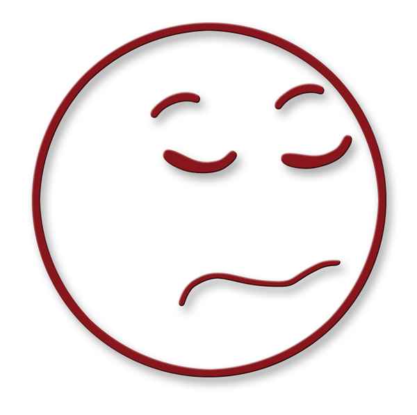 Smiley - beleidigt