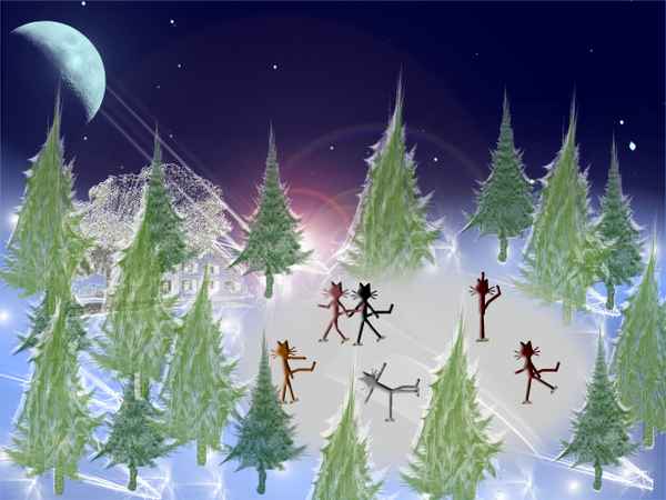 Katze Kittycat Schlittschuh