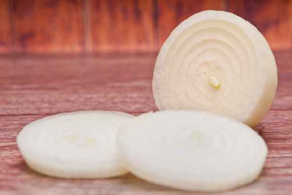 geschnittene zwiebel