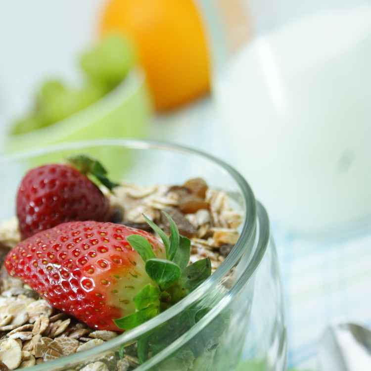 gesundes Frühstück