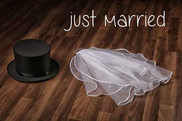just married
