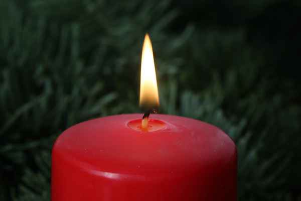 Weihnachtskerze
