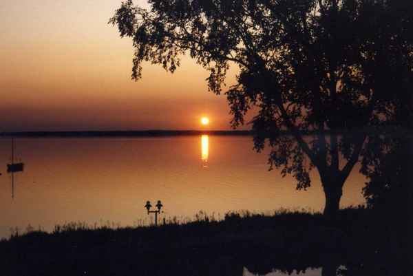 Sonnenuntergang am See
