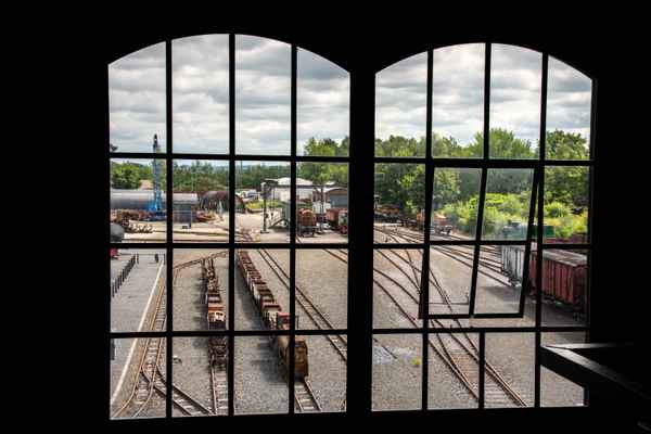 Blick durchs Fenster