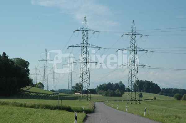 Elektrizität in der Landschaft