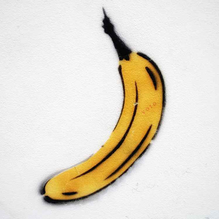 Banane - Graffiti