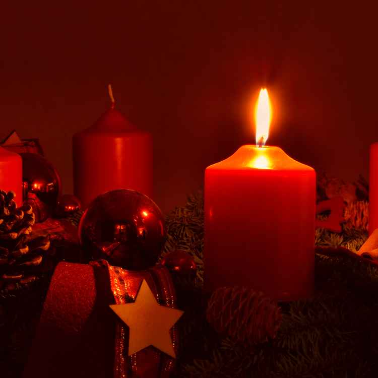 1.Adventskranz