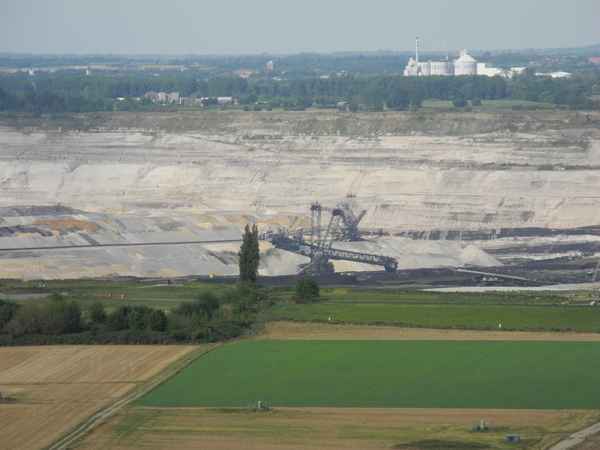 Braunkohle-Tagebau