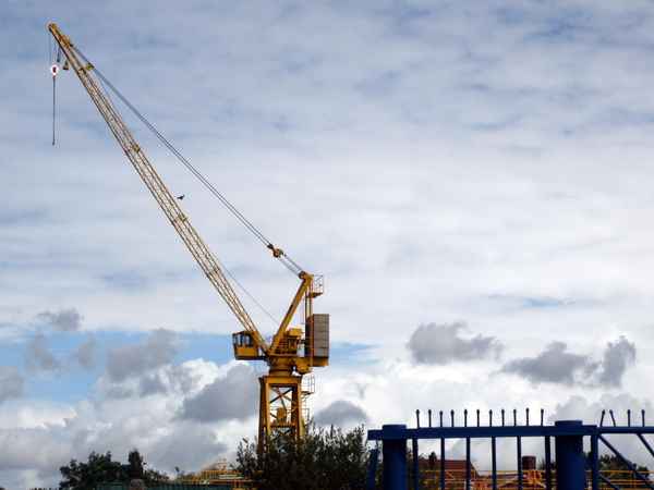 Kran der Peters Werft