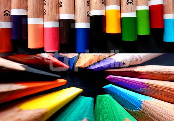 Bunt-, FarbStifte .