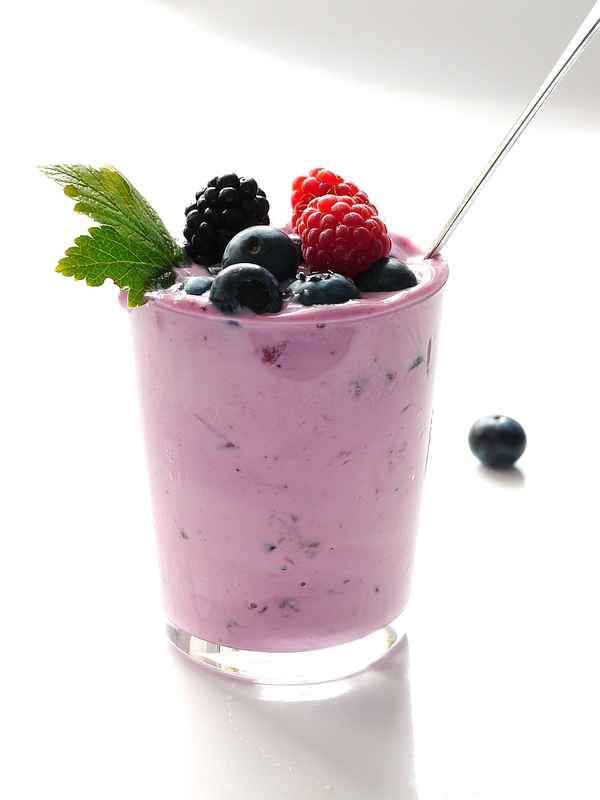 Beeren-Joghurt . . .