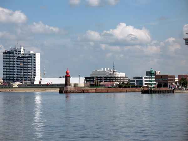 Bremerhaven Hafeneinfahrt