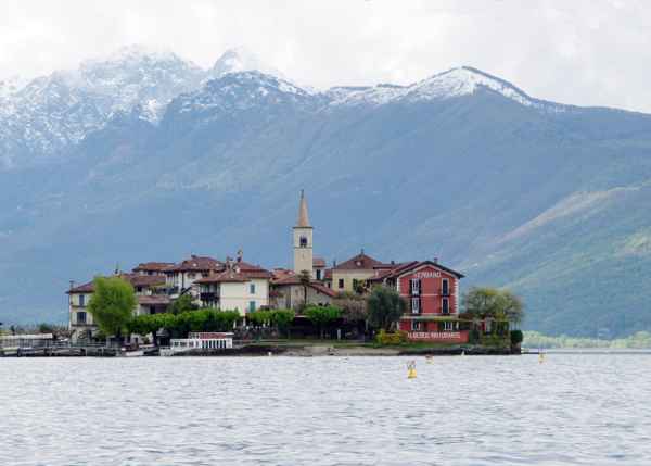Fischer-Insel im Lago Maggiore