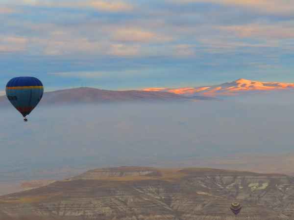 Sonnenaufgang in Kappadokien