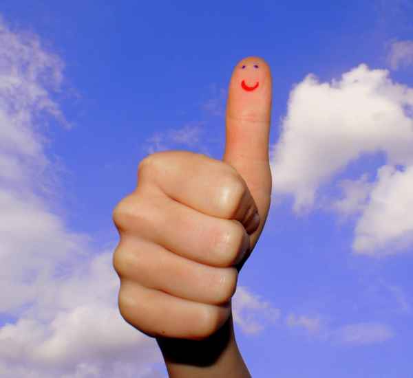 Daumen hoch