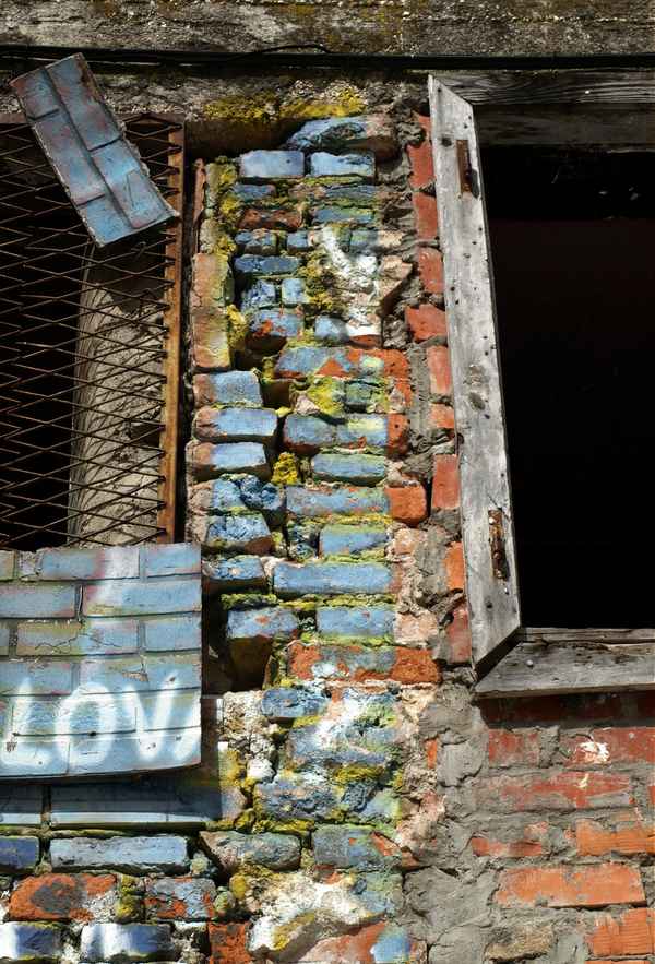 alte Backsteinfassade