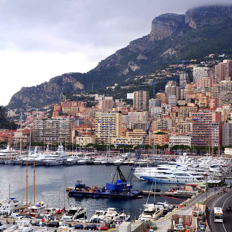 Hafen von Monaco
