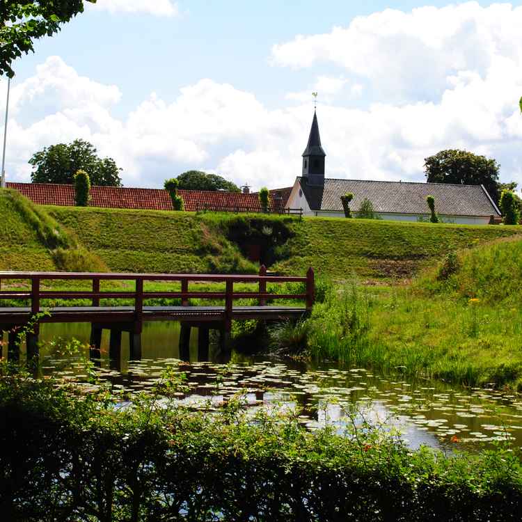 Wassergraben der Festung Bourtange