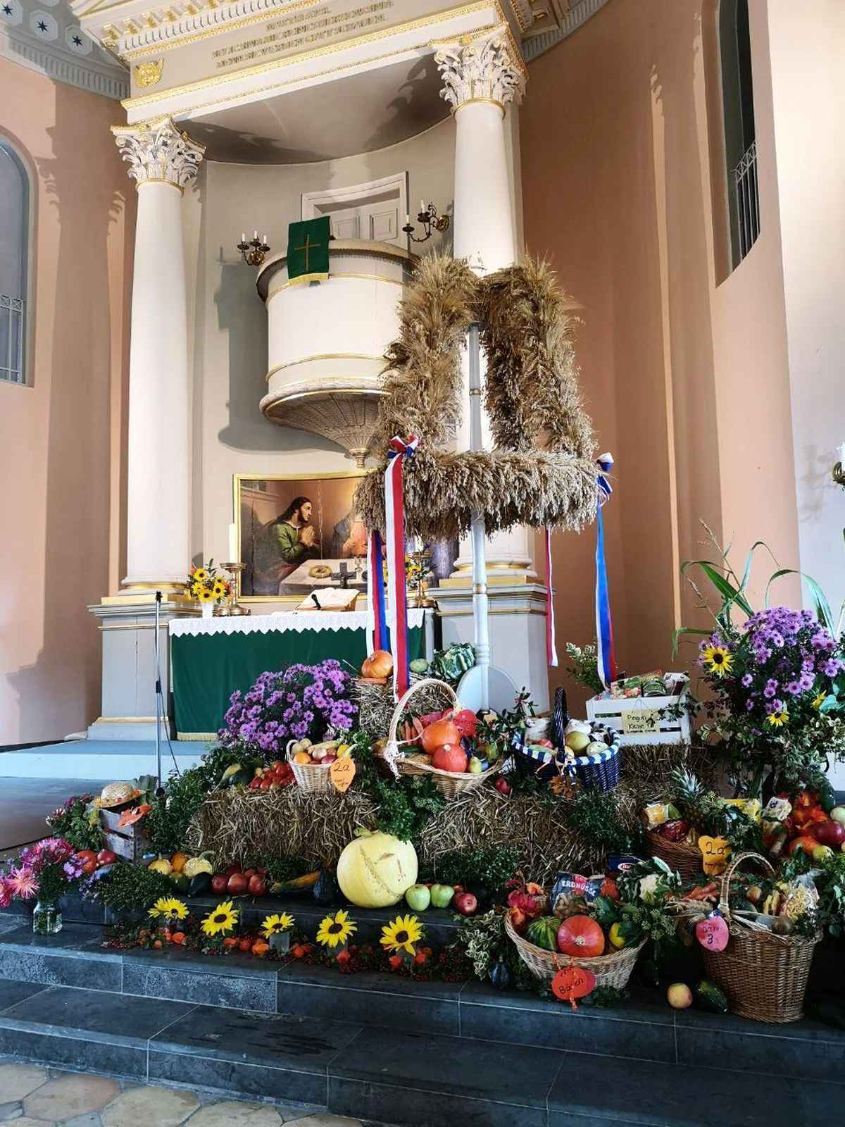 Erntedank in der Kirche