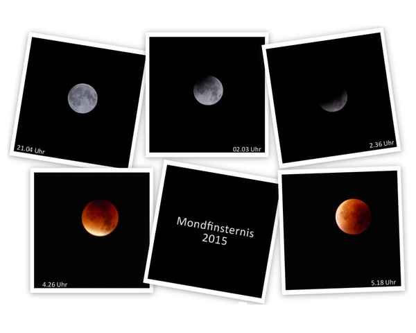 Mondfinsternis / Blutmond 2015