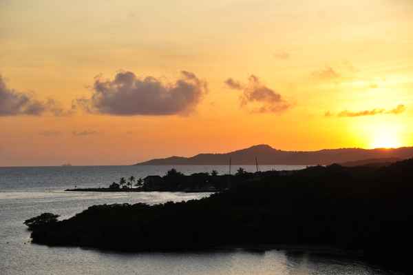 Sonnenuntergang Roatan (Honduras)