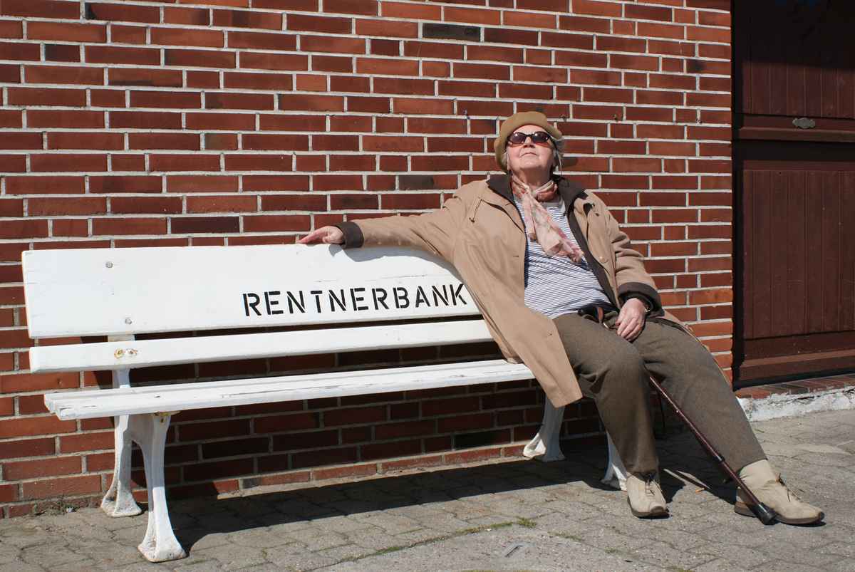 genügend Platz auf der Rentnerbank?